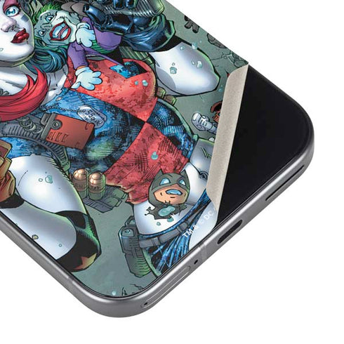DC Comics Harley Quinn Little Black Book Cover#47 New 52 Art by Jim Lee Pixel 9 Pro XL Skin